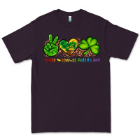 Plum peace love st patty's day Premium Tee - Artiststas