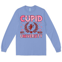 Colony Blue cupid university Long Sleeve Tee - LillyAllenDesigns