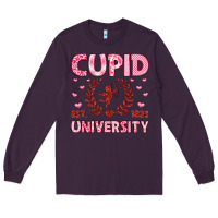 Plum cupid university Long Sleeve Tee - LillyAllenDesigns