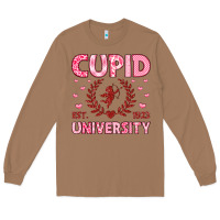 Toasted Coconut cupid university Long Sleeve Tee - LillyAllenDesigns