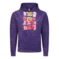 Cloud Purple trendy valentines day retro characters Vintage Hoodie - MaliasSmallBusiness