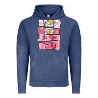 Vintage Denim trendy valentines day retro characters Vintage Hoodie - MaliasSmallBusiness