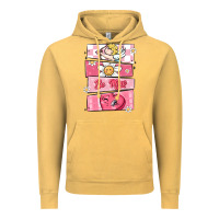 Vintage Mustard trendy valentines day retro characters Vintage Hoodie - MaliasSmallBusiness