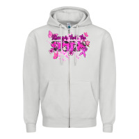 Dove Grey Stronger than the storm Cancer Awareness Zipper Hoodie - HowdyJamesFarm