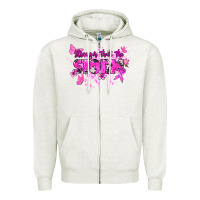 Oatmeal Heather Stronger than the storm Cancer Awareness Zipper Hoodie - HowdyJamesFarm