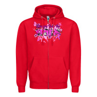 Red Stronger than the storm Cancer Awareness Zipper Hoodie - HowdyJamesFarm