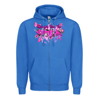 True Royal Stronger than the storm Cancer Awareness Zipper Hoodie - HowdyJamesFarm