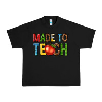 Black made to teach Urban Heavy Tee - NancyCooperArtShop