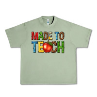 Oil Green made to teach Urban Heavy Tee - NancyCooperArtShop