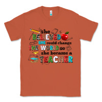 Copper she believed she could change the world so she bec Classic Tee - NancyCooperArtShop