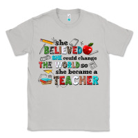 Moon Dust she believed she could change the world so she bec Classic Tee - NancyCooperArtShop