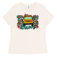Bone school bus driver Ladies Tee - Jasminsmagicworld