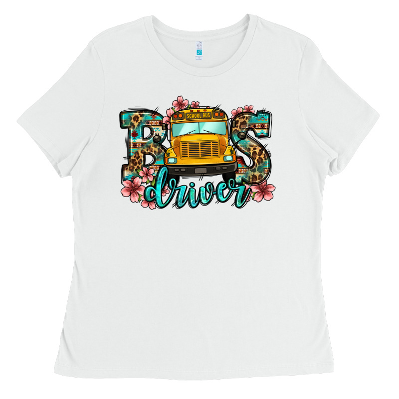 School Bus Driver Ladies Tee by Jasminsmagicworld | Teevron