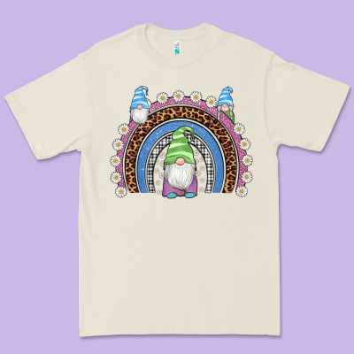 Easter Gnome Rainbow Premium Tee Designed By Artiststas
