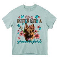 Arona life is better with a german shepherd Heavy Core Tee - Jasminsmagicworld