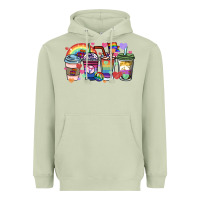 Matcha lgbtq coffee cups Heavyweight Hoodie - HowdyJamesFarm