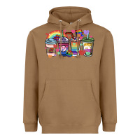 Toasted Coconut lgbtq coffee cups Heavyweight Hoodie - HowdyJamesFarm