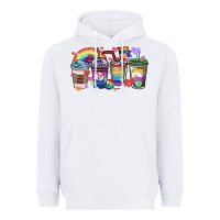 White lgbtq coffee cups Heavyweight Hoodie - HowdyJamesFarm