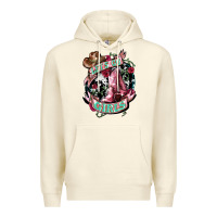 Sandshell Let's go Girl's Cowboy boots Premium Hoodie - HowdyJamesFarm