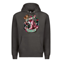 Smoke Let's go Girl's Cowboy boots Premium Hoodie - HowdyJamesFarm