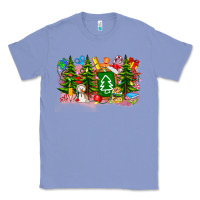 Colony Blue Christmas teacher Classic Tee - CowhideDigitalArt