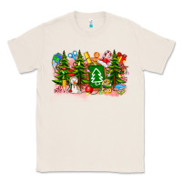 Natural Christmas teacher Classic Tee - CowhideDigitalArt