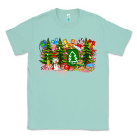 Seafoam Christmas teacher Classic Tee - CowhideDigitalArt