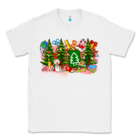 White Christmas teacher Classic Tee - CowhideDigitalArt