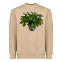 Peace Lily Heavyweight Sweatshirt | Teevron