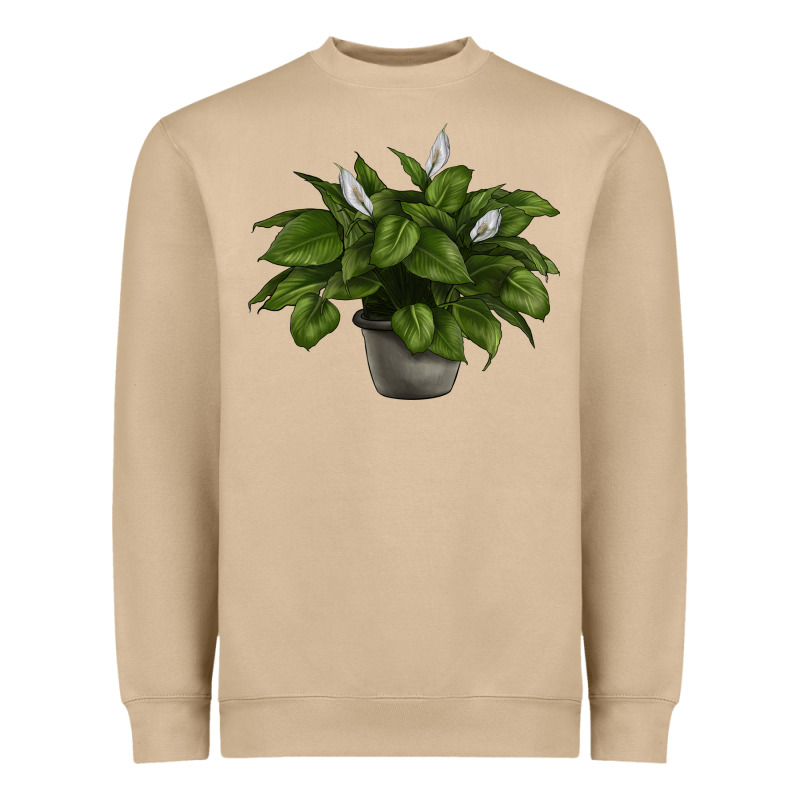 Peace Lily Heavyweight Sweatshirt by LillyAllenDesigns | Teevron