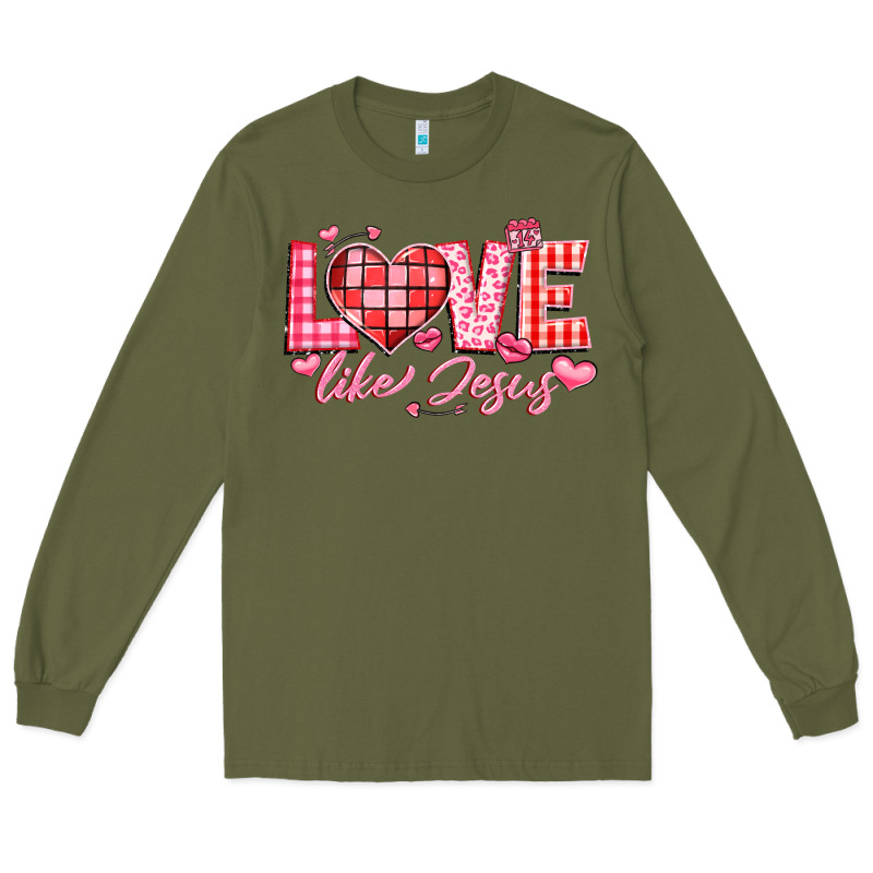 Love Like Jesus La Long Sleeve Tee by LillyAllenDesigns | Teevron
