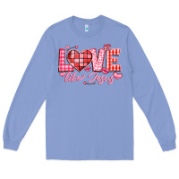 Colony Blue love like jesus la Long Sleeve Tee - LillyAllenDesigns