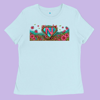 Super Nurse Libbey Glass Ladies Tee Designed By Bundleandbundleshop