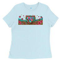 Baby Blue super nurse libbey glass Ladies Tee - BundleAndBundleShop