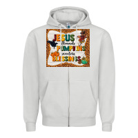 Dove Grey jesus flannel's pumpkins blessings Zipper Hoodie - TumblerDesignByShophia