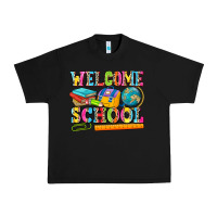Black welcome school Urban Heavy Tee - NancyCooperArtShop