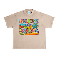 French Oak welcome school Urban Heavy Tee - NancyCooperArtShop