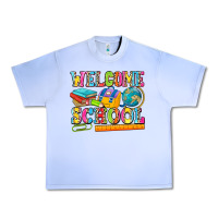 Grape Ice welcome school Urban Heavy Tee - NancyCooperArtShop
