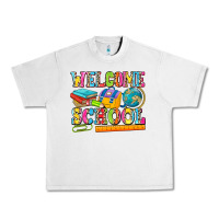 Lunar Rock welcome school Urban Heavy Tee - NancyCooperArtShop