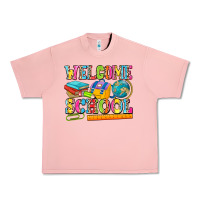 Salmon welcome school Urban Heavy Tee - NancyCooperArtShop