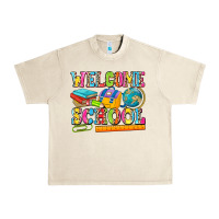 Sandshell welcome school Urban Heavy Tee - NancyCooperArtShop