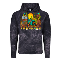 Cloud Black western traveler cowboy Vintage Hoodie - NancyCooperArtShop
