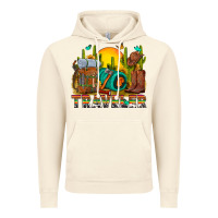 Vintage Artic western traveler cowboy Vintage Hoodie - NancyCooperArtShop
