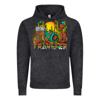 Vintage Black western traveler cowboy Vintage Hoodie - NancyCooperArtShop