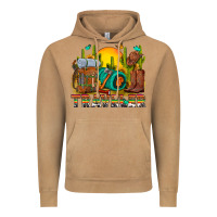 Vintage Camel western traveler cowboy Vintage Hoodie - NancyCooperArtShop