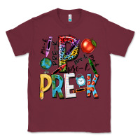 Burgundy pre k Classic Tee - NancyCooperArtShop
