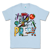 Dusty Blue pre k Classic Tee - NancyCooperArtShop