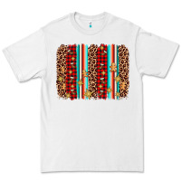 White christmas socks cookie leopard brushstroke Premium Tee - AdoDesignShop