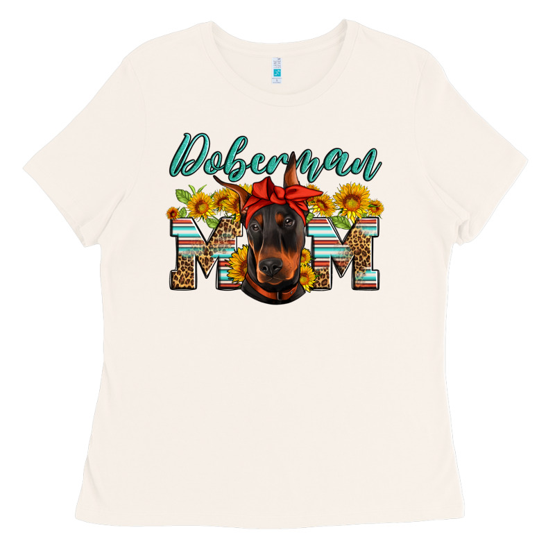 Doberman Mom Ladies Tee by Artiststas | Teevron