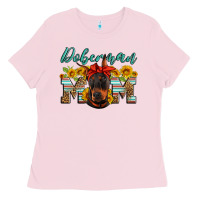 Bubblegum Pink doberman mom Ladies Tee - Artiststas
